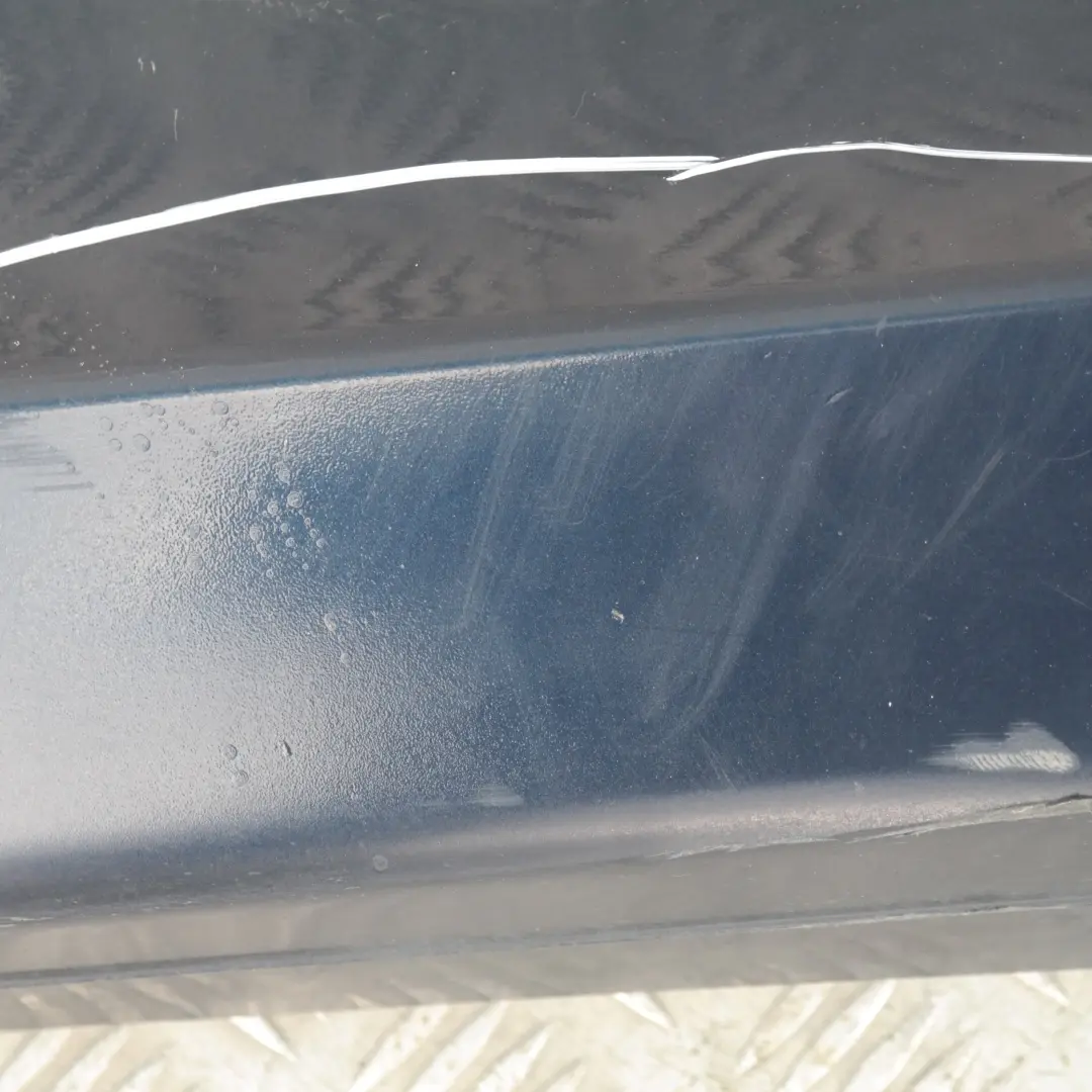 BMW E87 LCI Bas de Porte Couverture Seuil A Gauche Bleu Fonce Metallise A76 - SKU 0036145-DSB - Numéro de pièce 36145