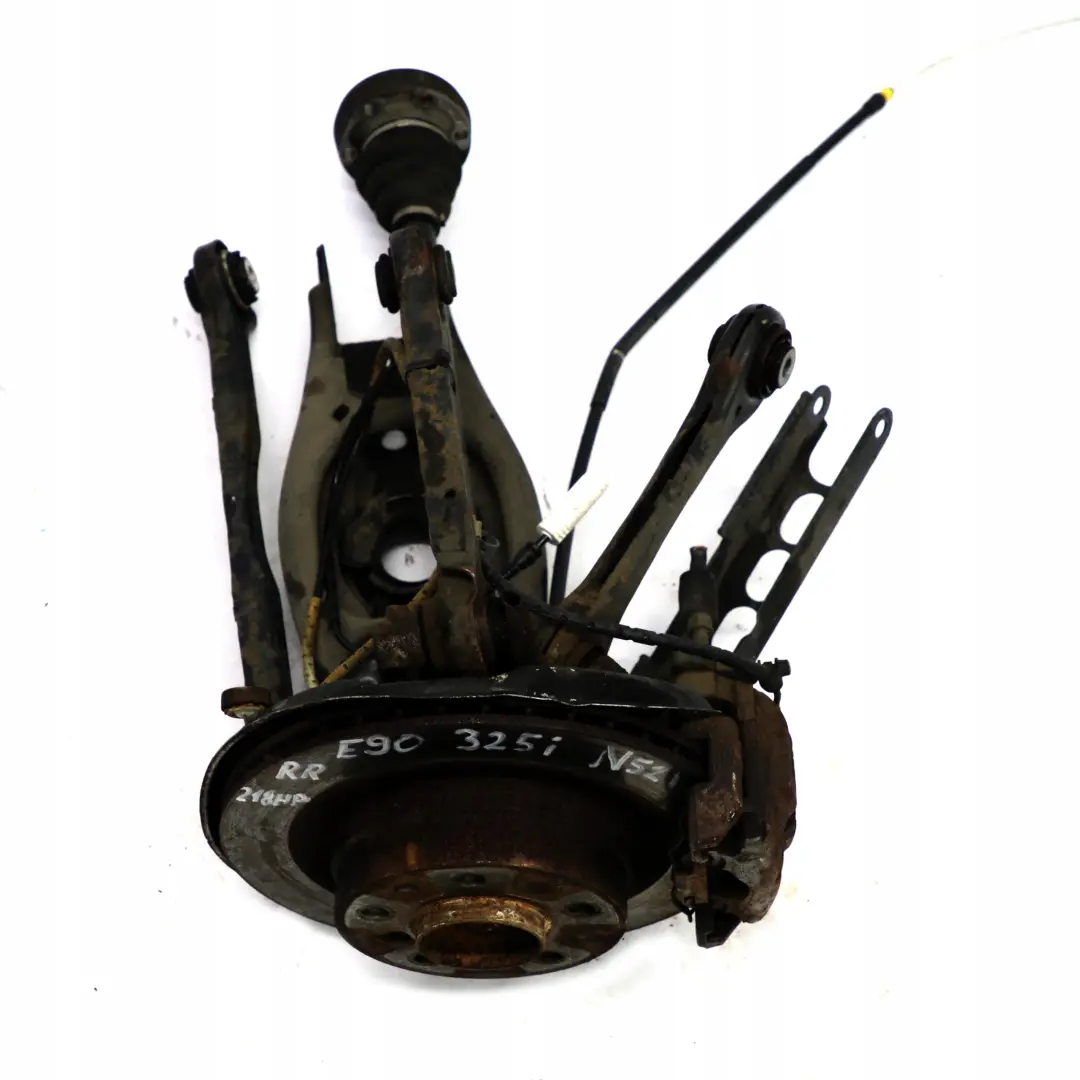 N52 trasera derecha O / S Suspension Pierna Eje De freno Hub para BMW E90 325i con número de pieza 6774810 BMW E90 325i N52 trasera derecha O / S Suspension Pierna Eje De freno Hub - SKU 6774810-27 - Número de pieza 6774810