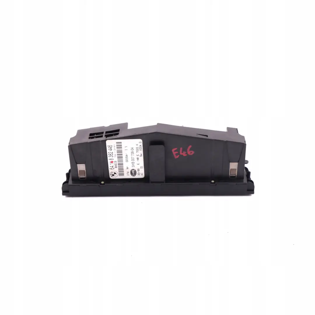 BMW 3 Series E46 Automatic Air Conditioning Control Unit Module - SKU 8382446 - Part number 8382446