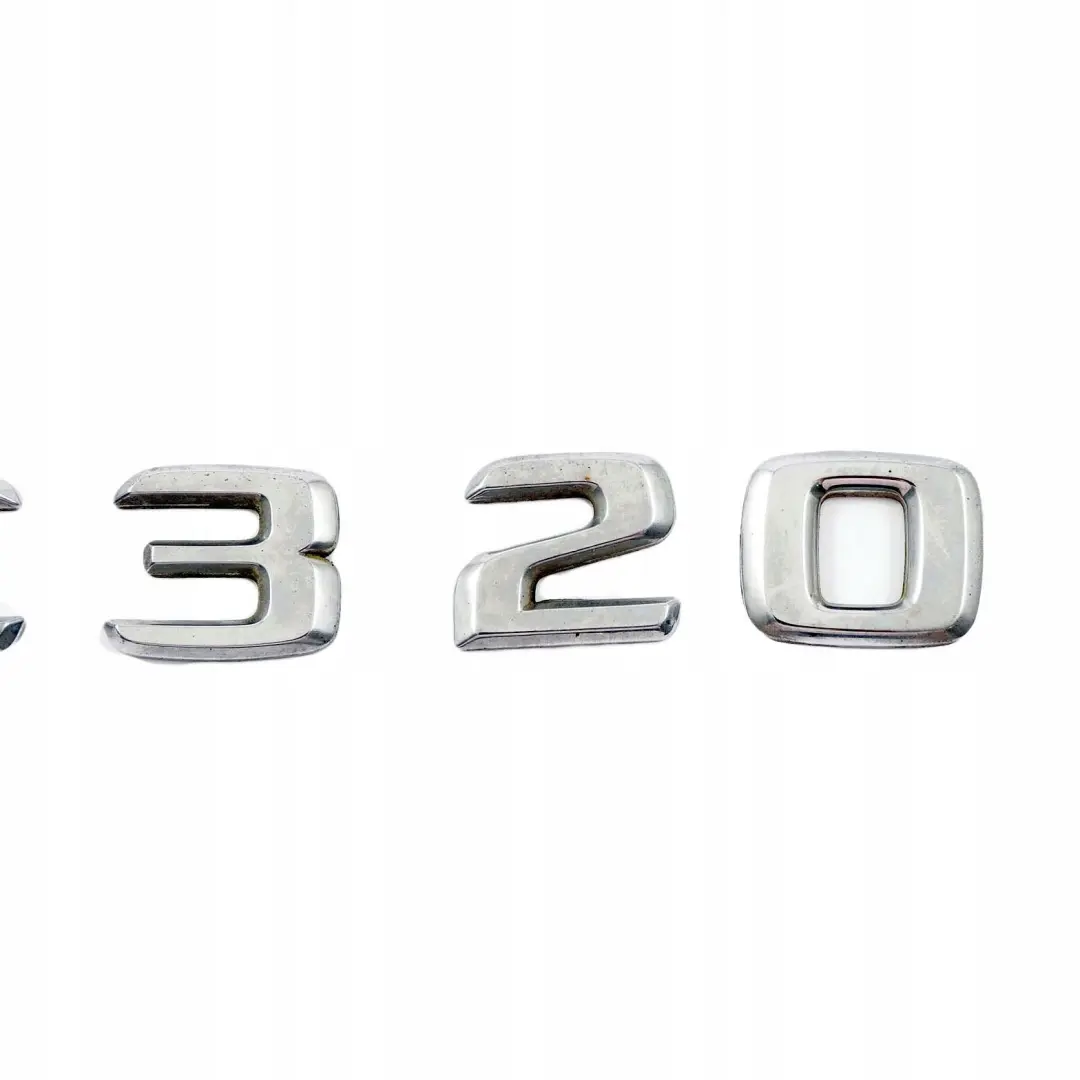  Mercedes-Benz E-Class W210 W211 Trunk Tailgate Adhered Emblem Lettering E320 - SKU A1248175815 - Part number A1248175815