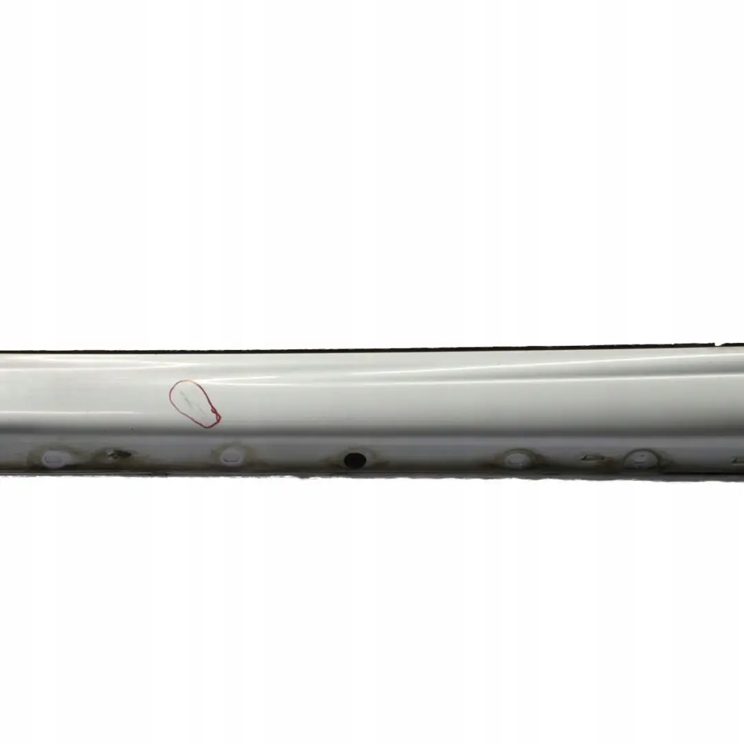 Mercedes-Benz C CL203 W203 Sill Side Cover Skirt Left N/S Brilliant Silver to with Part number A2036980554 Mercedes-Benz C CL203 W203 Sill Side Cover Skirt Left N/S Brilliant Silver - SKU A2036980554-BRS - Part number A2036980554