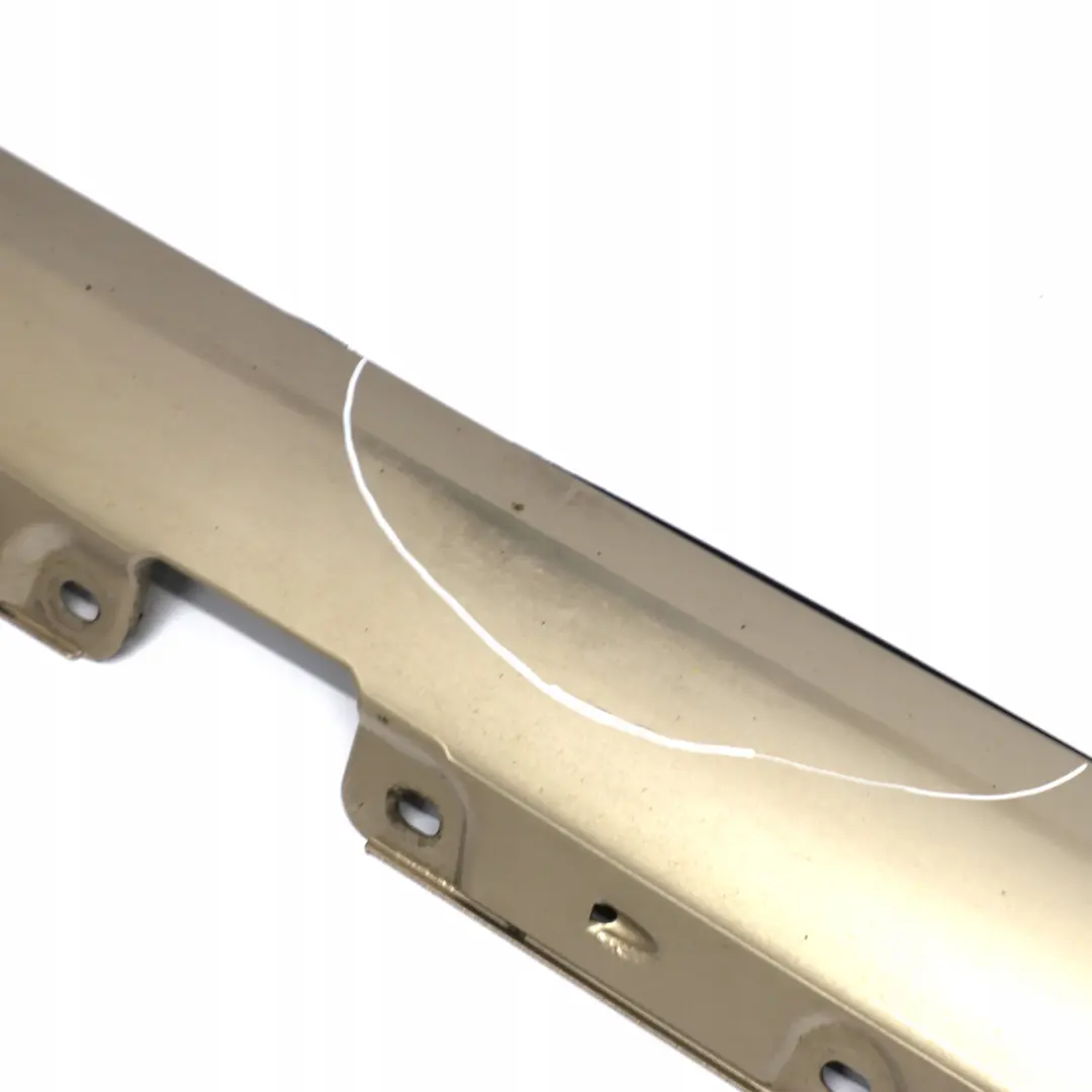  Mercedes-Benz C W203 Door Sill Side Cover Skirt Left N/S Brilliant Silver - 744 - SKU A2036980154-BS - Part number A2036980154