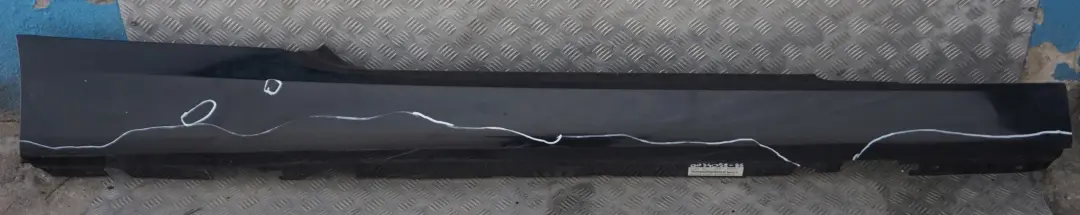 BMW 3 SERIES E92 E93 Sill Strip Side Skirt Right O/S Black Sapphire - 475 - SKU 0034058-BS - Part number 0034058