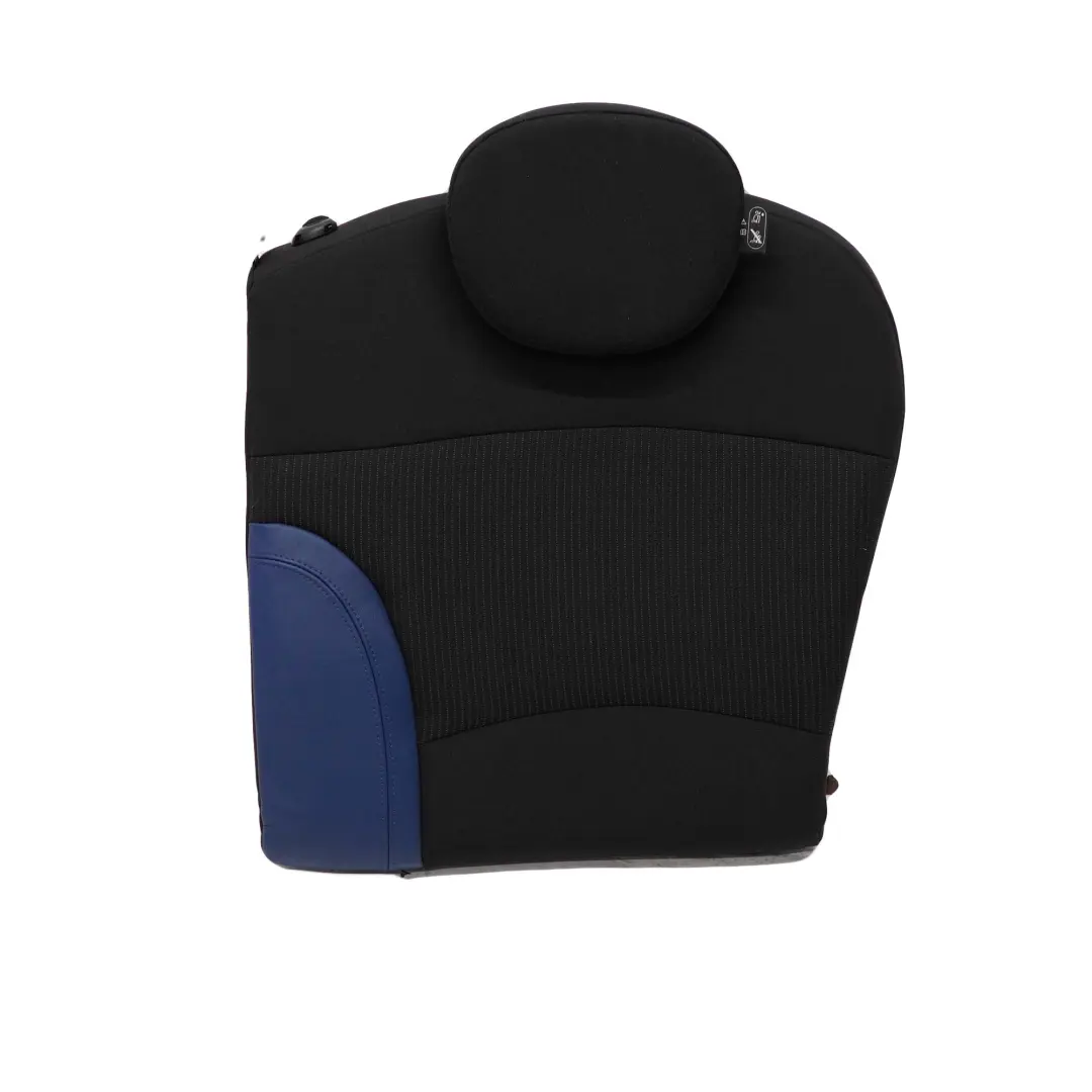 Siege Arriere Gauche Dossier Tissu/Cuir Bleu pour Mini Cooper One R55 Clubman à propos du numéro de pièce 2756741 Mini Cooper One R55 Clubman Siege Arriere Gauche Dossier Tissu/Cuir Bleu - SKU 2756741 - Numéro de pièce 2756741
