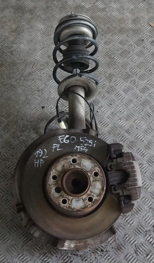 M54 Front Left N/S Spring Strut Leg Brake Caliper to BMW 5 Series E60 525i with Part number 6764457 BMW 5 Series E60 525i M54 Front Left N/S Spring Strut Leg Brake Caliper - SKU 6764457-7 - Part number 6764457