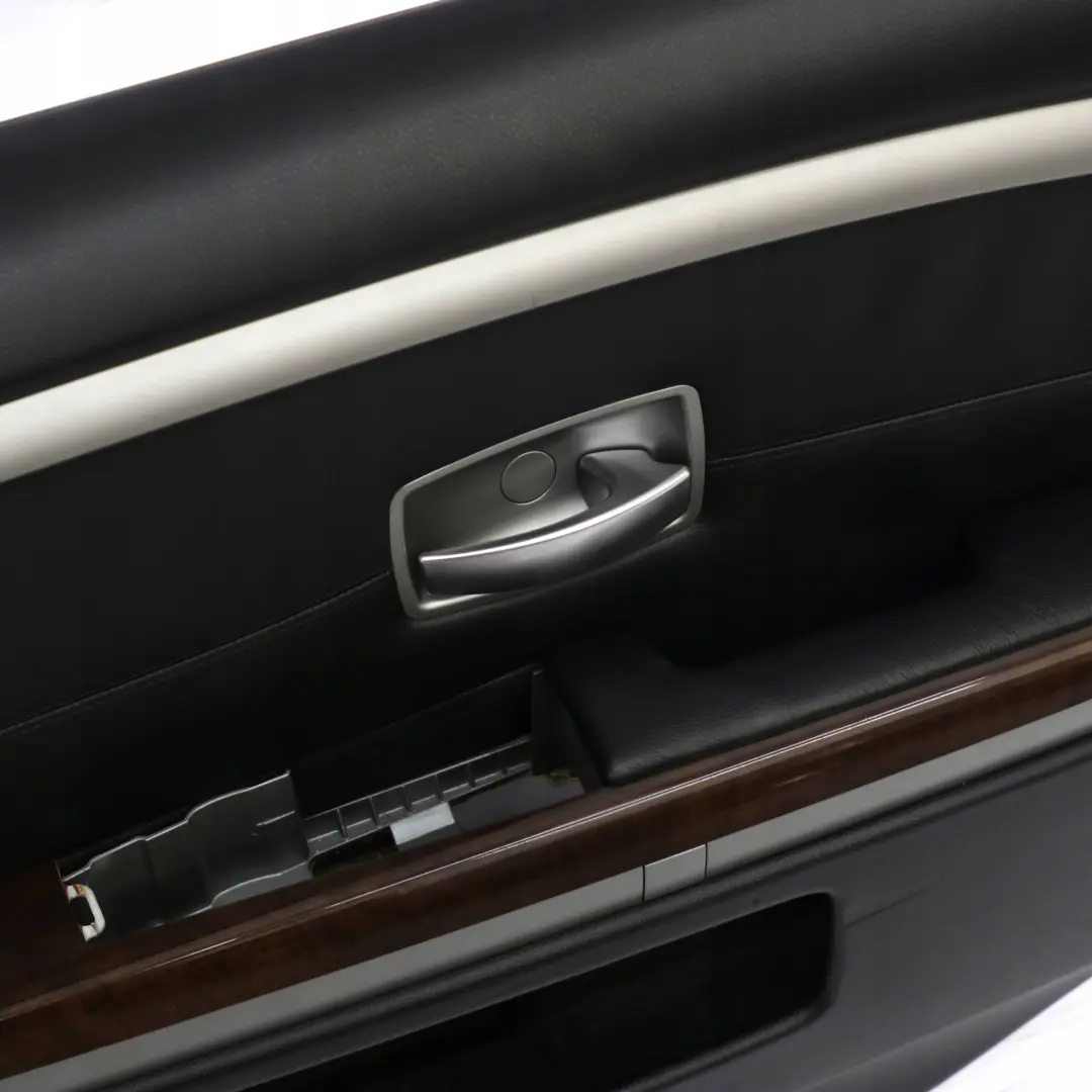 BMW 7 er E66 Türverkleidung Abdeckung Hinten Rechts Leder Nasca Schwarz - SKU 9154750 - Teilenummer 9154750