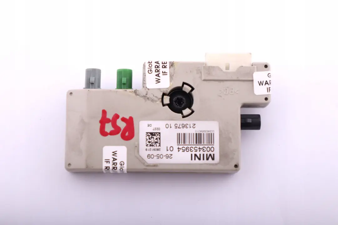 Aerial Antenna Amplifier Diversity Module to Mini Cooper One R57 R58 with Part number 3453954 Mini Cooper One R57 R58 Aerial Antenna Amplifier Diversity Module - SKU 3453954 - Part number 3453954