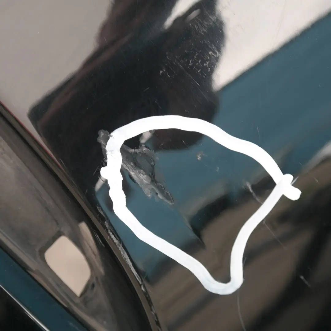 BMW E60 LCI lift Zderzak tylny tył schwarz II 668 - SKU 0422349-SCH - Numer Części 422349