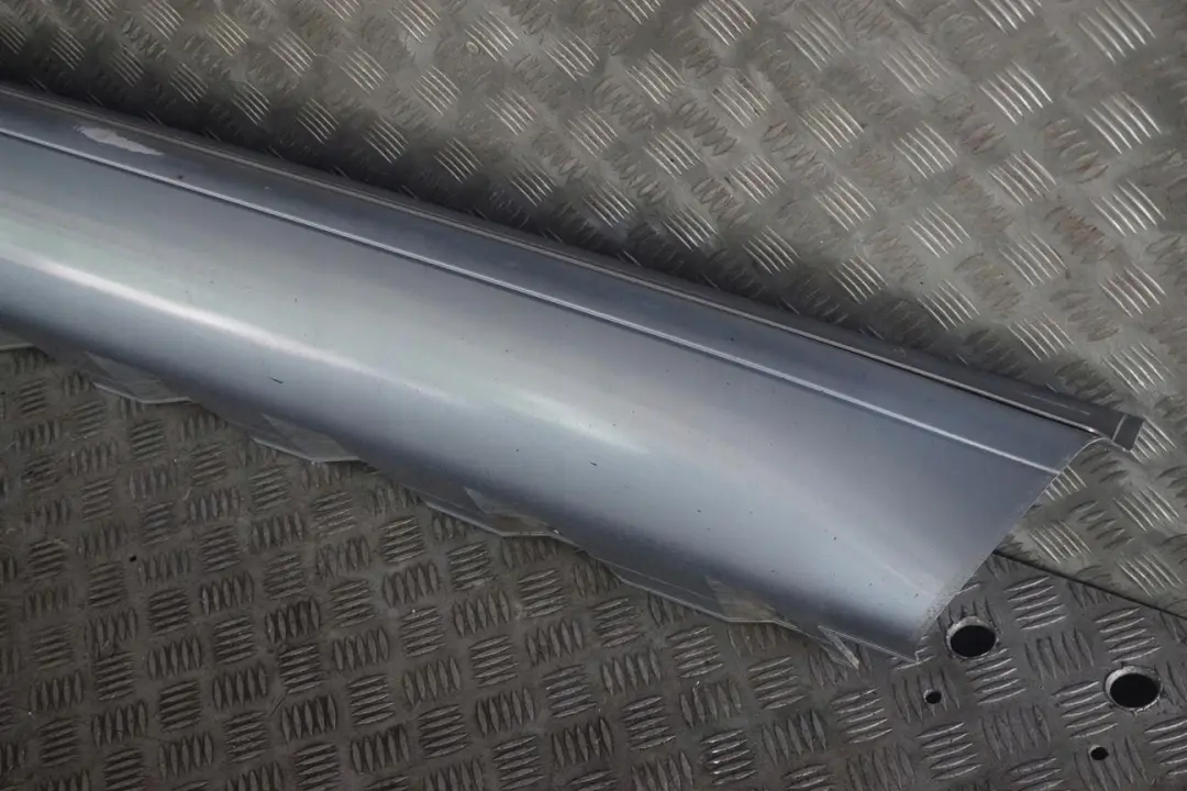 BMW X3 E83 Aerokit Schwellerleiste Schweller Rechts Bluewater Wasserblau - 896 - SKU 0302752-WB - Teilenummer 0302752