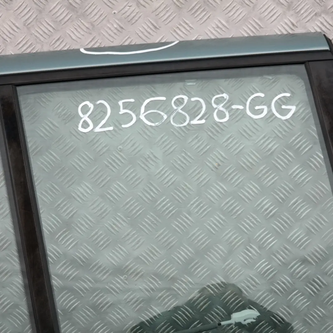 Door Rear Right O/S Graugruen Grey Green Metallic - 442 to BMW X5 SERIES E53 with Part number 8256828 BMW X5 SERIES E53 Door Rear Right O/S Graugruen Grey Green Metallic - 442 - SKU 8256828-GG - Part number 8256828