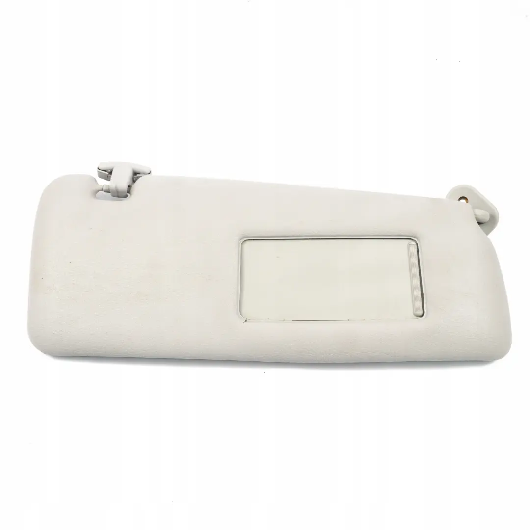 Visera parasol Espejo Cubierta Derecha Gris claro Hellgrau para BMW E36 con número de pieza 8173472 BMW E36 Visera parasol Espejo Cubierta Derecha Gris claro Hellgrau - SKU 8173472 - Número de pieza 8173472