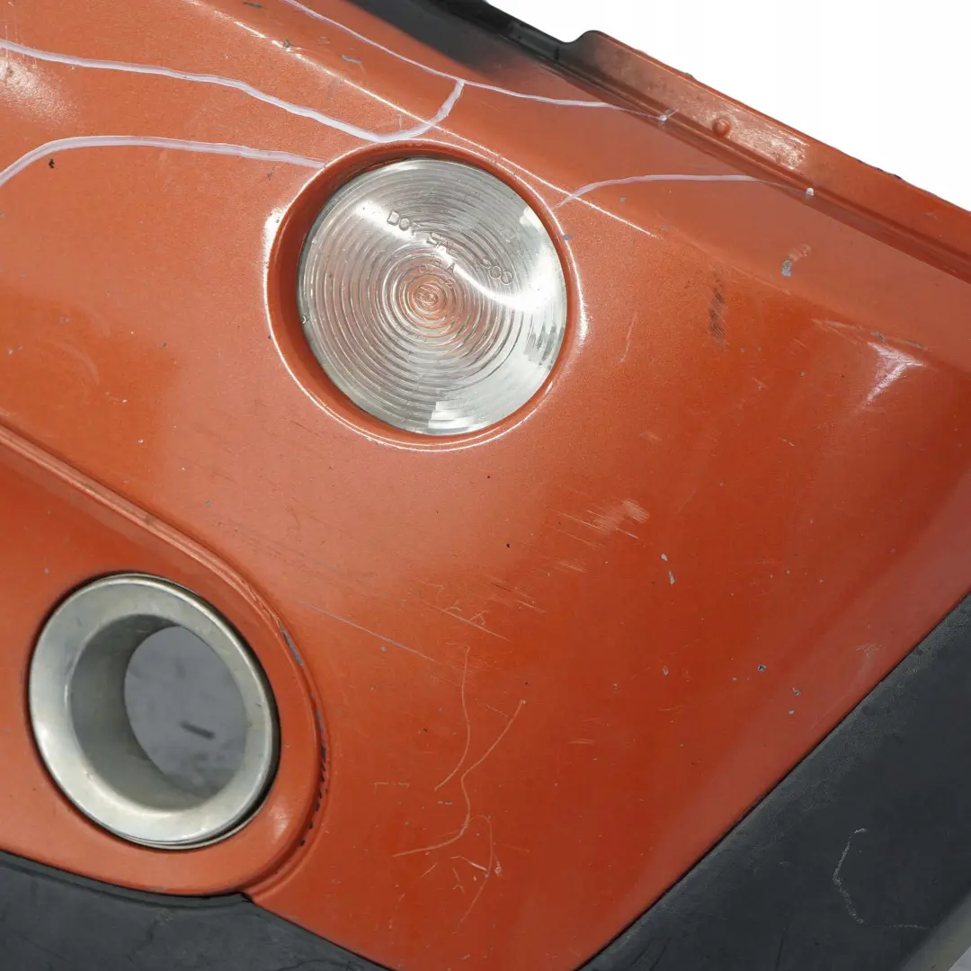 Mini Cooper One R50 R52 Cabrio Complete Front Bumper Panel Hot Orange Metallic - SKU 0308998-HOT - Part number 0308998