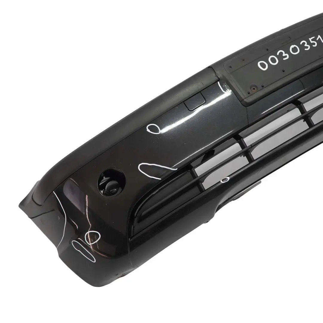 BMW 3 E46 Saloon Touring Front Bumper Trim Panel Black Sapphire Metallic - 475 - SKU 0030351-BS - Part number 0030351