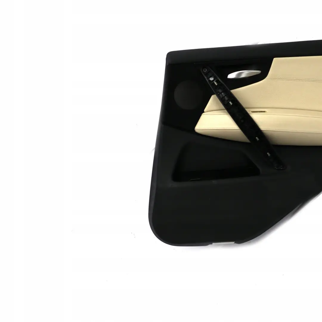 BMW X3 E83 LCI Trasero Derecho Forro De La Tarjeta De Puerta Cuero Nevada Oyster - SKU 3453430 - Número de pieza 3453430