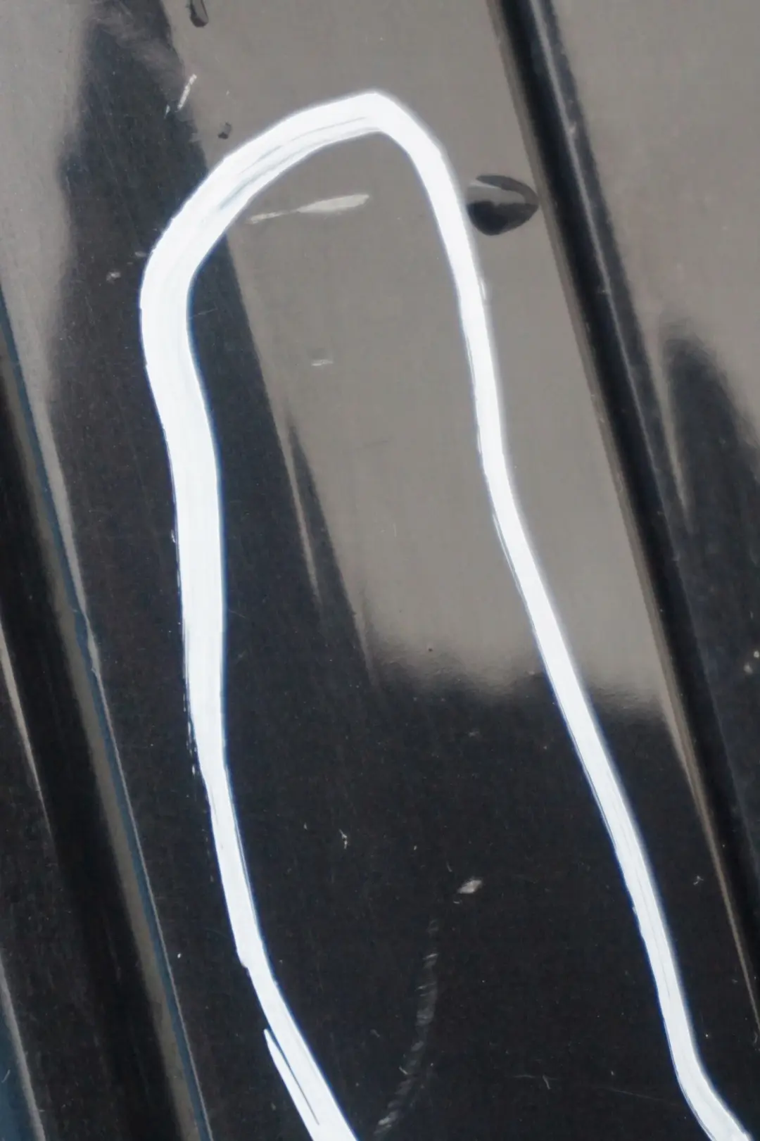 BMW 1 Series E87 Rear Bumper Trim Panel PDC Black Sapphire Metallic - 475 - SKU 0032630-BS3 - Part number 51120032630