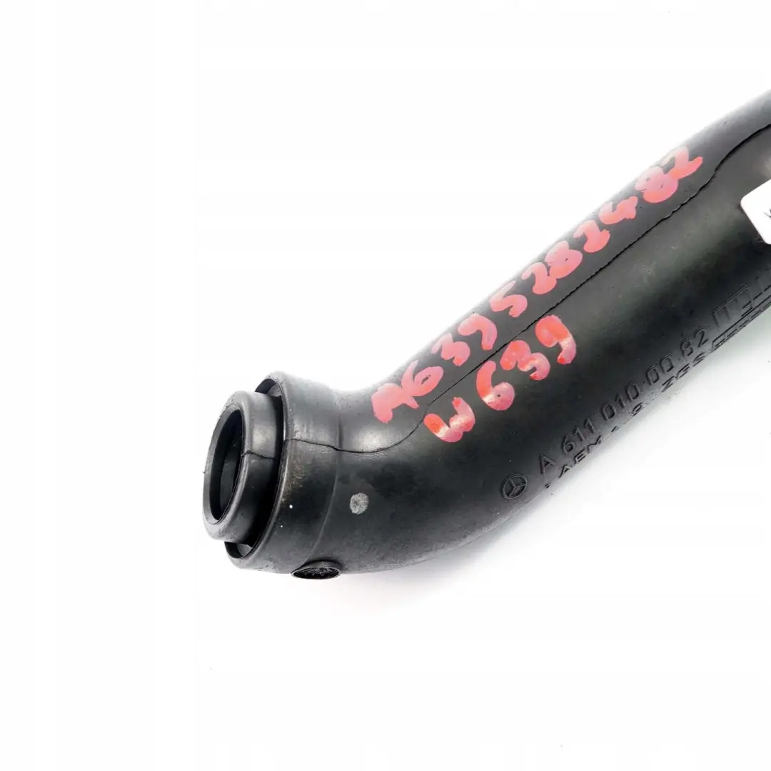 Tubo Flessibile Turbocompresore Carica Aria A6110100082 per Mercedes Vito Viano W639 con numero di parte A6395282482 Mercedes Vito Viano W639 Tubo Flessibile Turbocompresore Carica Aria A6110100082 - SKU A6395282482 - Numero di parte A6395282482