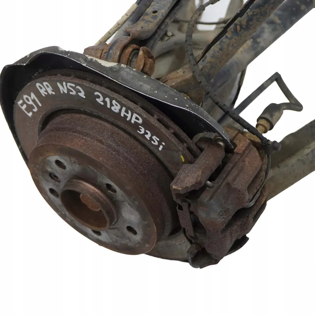 N52 Rear Right O/S Suspension Leg Axle Brake Hub Manual to BMW 3 E91 Touring 325i with Part number 6774808 BMW 3 E91 Touring 325i N52 Rear Right O/S Suspension Leg Axle Brake Hub Manual - SKU 6774808-23 - Part number 6774808