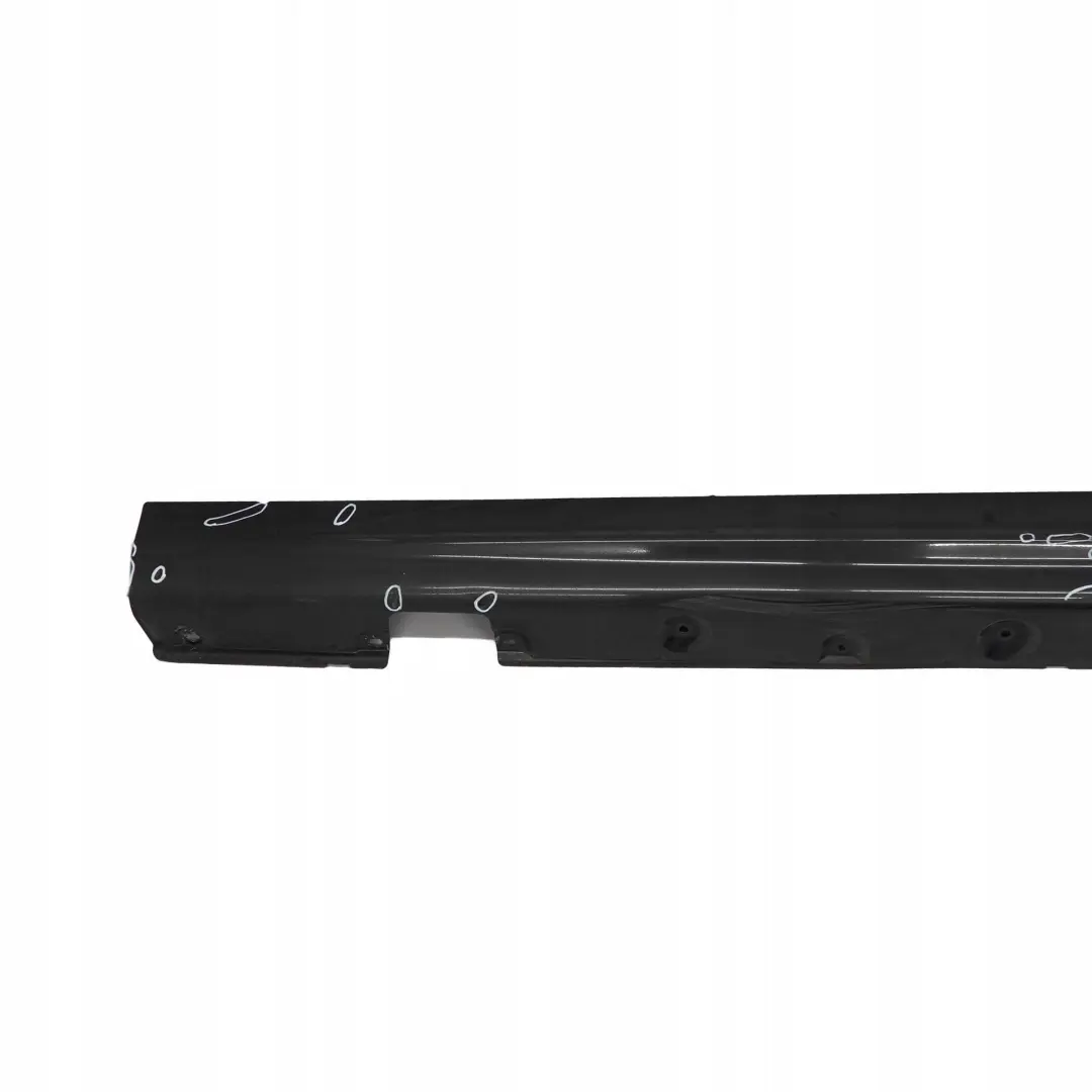 BMW 3 er E46 Schwellerleiste Schweller Links Black Sapphire Metallic - 475 - SKU 9071633-BS - Teilenummer 9071633