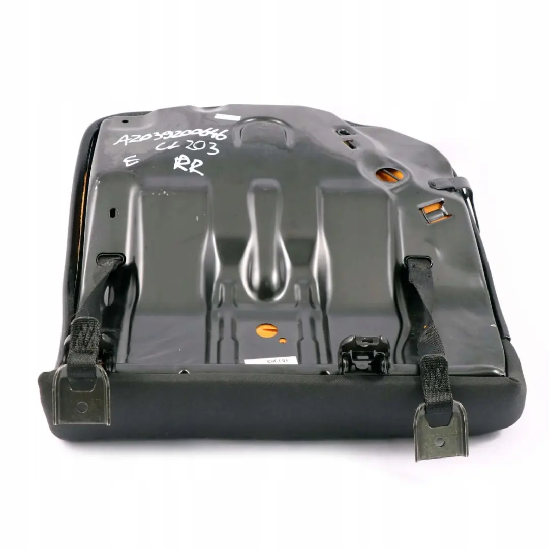 Mercedes-Benz CL203 W203 Rear Right Seat O/S Cushion Cover Cloth Anthracite to with Part number A2039200646 Mercedes-Benz CL203 W203 Rear Right Seat O/S Cushion Cover Cloth Anthracite - SKU A2039200646 - Part number A2039200646