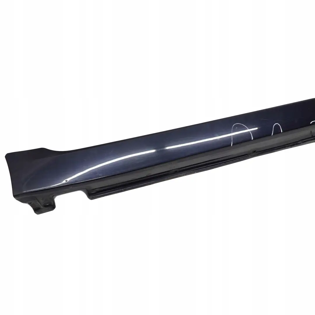 BMW 5 E60 E61 LCI 2 Door Sill Cover Side Skirt Right O/S Monacoblau Blue - A35 - SKU 0422465-MB2 - Part number 0422465