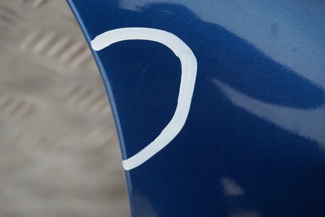 Mini 7 R55 R56 R57 R58 R59 Panneau Laterale avant Droit Aile Allumage Bleu - SKU 2754726-LB8 - Numéro de pièce 2754726