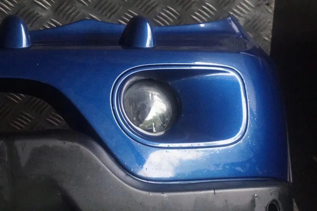 Front Bumper Panel PDC Le Mans Blau Blue Metallic - 381 to BMW X5 Series E53 with Part number 0301713 BMW X5 Series E53 Front Bumper Panel PDC Le Mans Blau Blue Metallic - 381 - SKU 0301713-LMB - Part number 0301713
