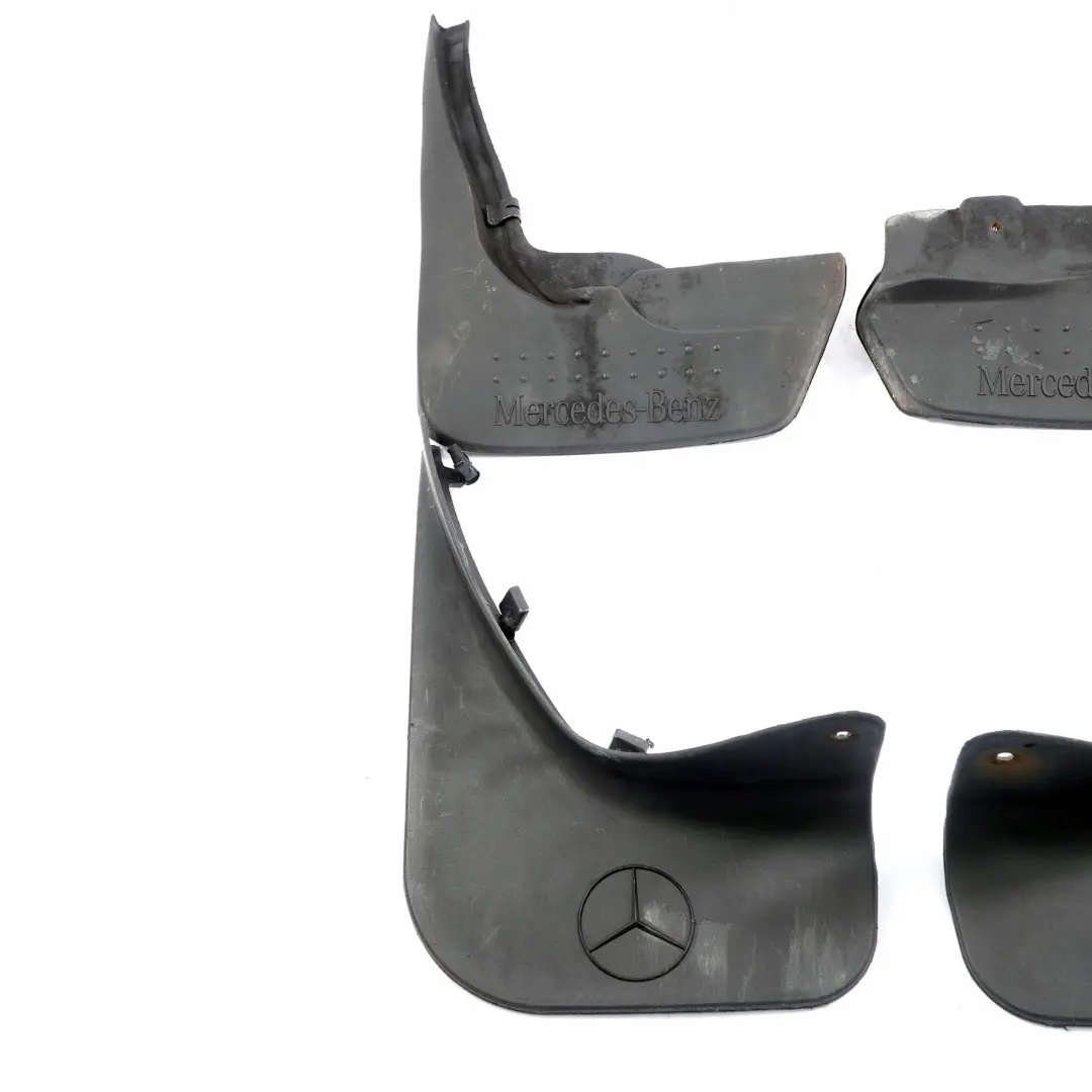  Mercedes-Benz CLK W208 C208 Front Rear Mud Flaps Spalsh Guard Cover Trim Set - SKU C208 Mud Flaps - Part number C208 Mud Flaps