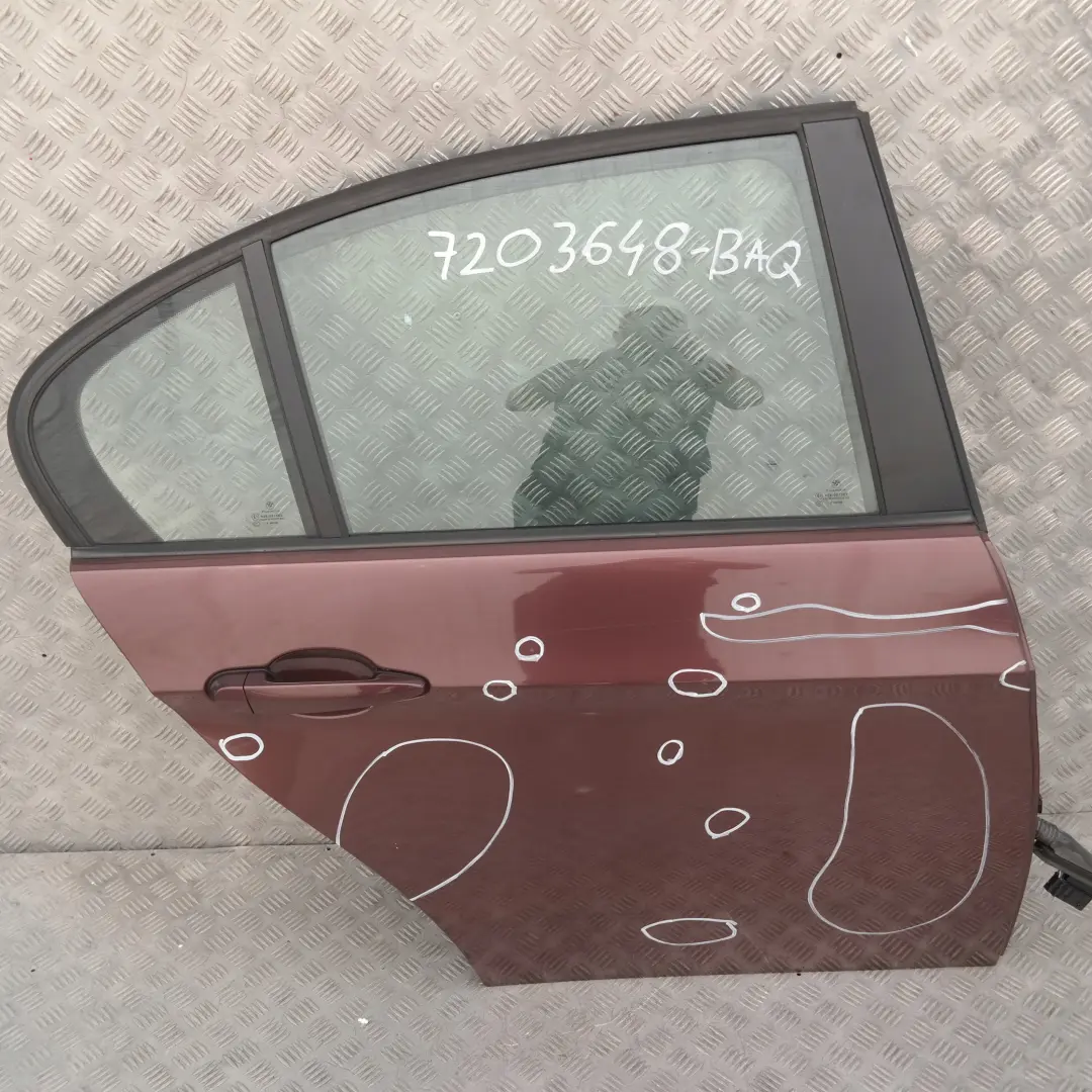 BMW E90 drzwi prawe tylne tył Barriquerot A41 - SKU 7203648-BAQ - Numer Części 7203648
