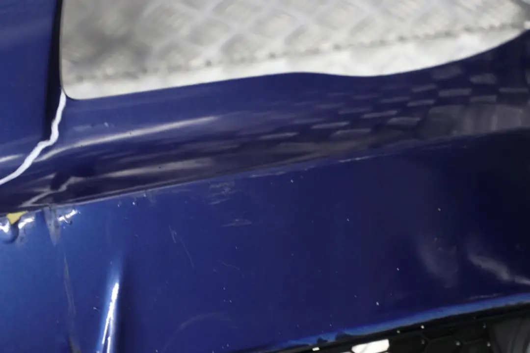 Front Bumper Trim Panel PDC Le Mans Blau Metallic - 381 to BMW 1 E82 E88 M Sport with Part number 0036219 BMW 1 E82 E88 M Sport Front Bumper Trim Panel PDC Le Mans Blau Metallic - 381 - SKU 0036219-LMB - Part number 0036219