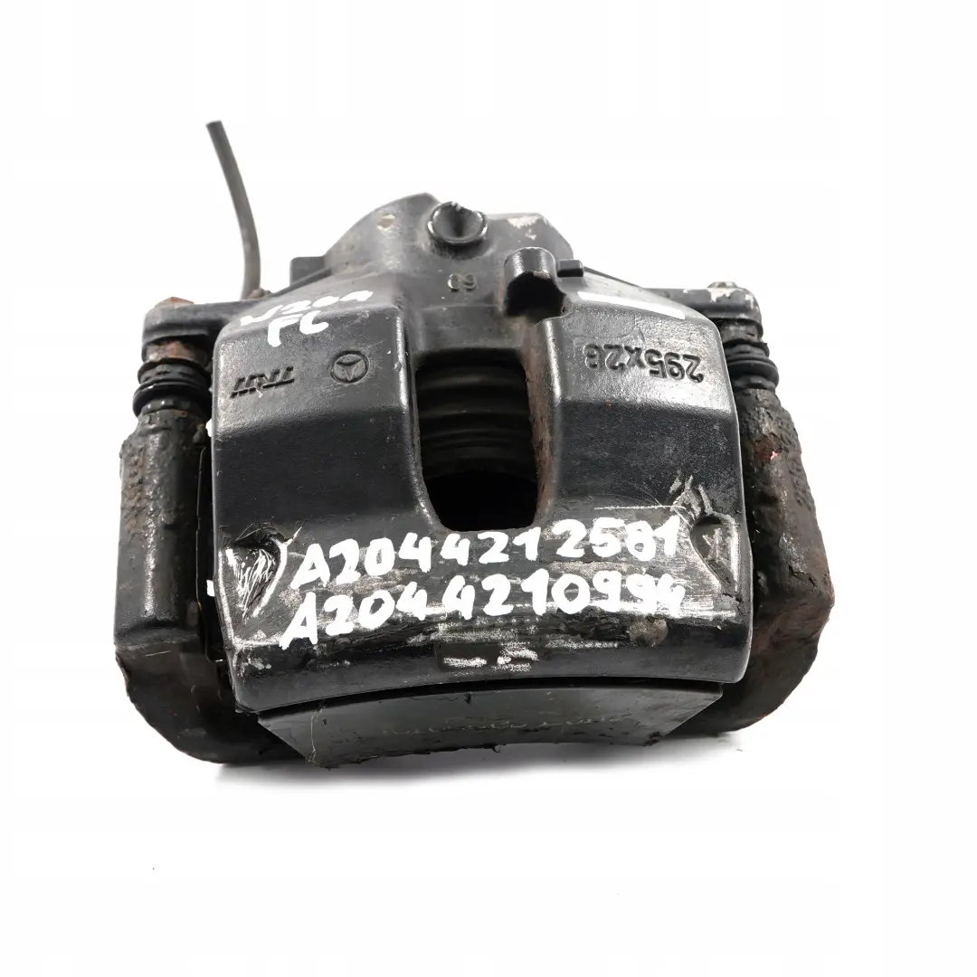 Mercedes-Benz C-Class W204 Front Left N/S Brake Caliper TRW 295X28  - SKU A2044212581 - Part number A2044212581