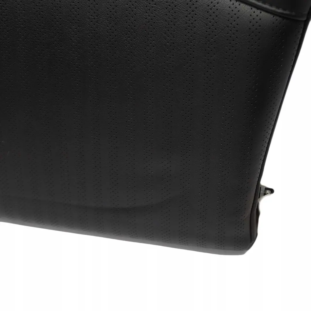 Left N/S Seat Backrest Black Leather Punch to Mini Cooper One R56 Rear with Part number 7229619 Mini Cooper One R56 Rear Left N/S Seat Backrest Black Leather Punch - SKU 7229619-1 - Part number 7229619