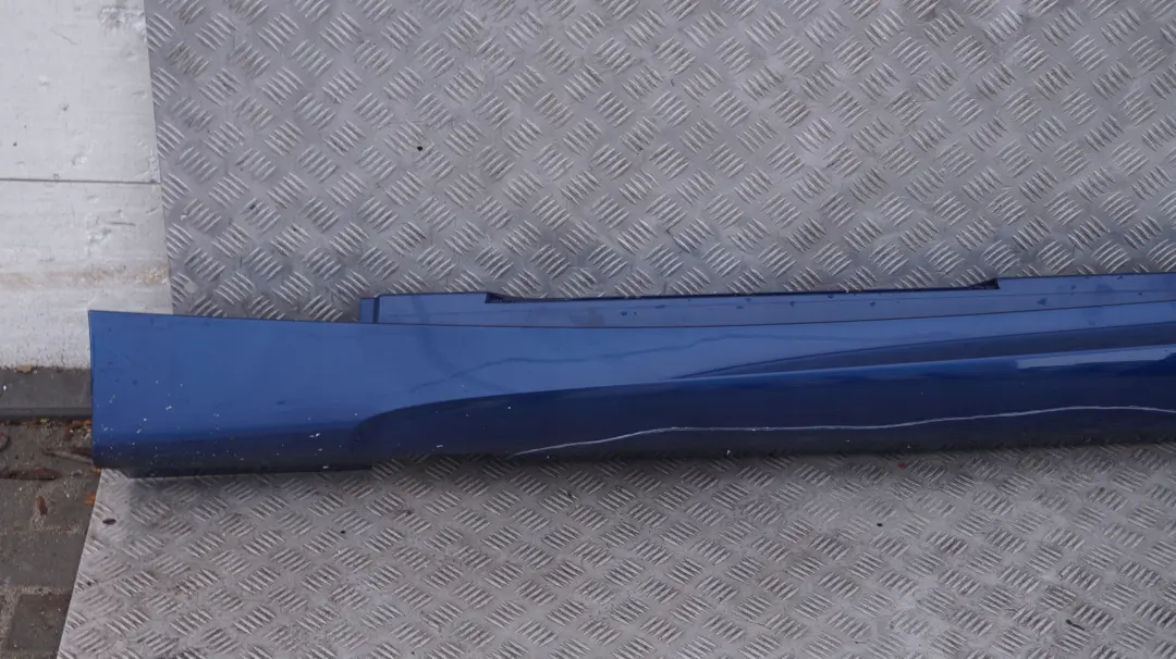 BMW 1 Series 2 E87 E87N M Sport Sill Strip Side Skirt Left N/S Le Mans Blau Blue - SKU 0033557-LMB2 - Part number 33557
