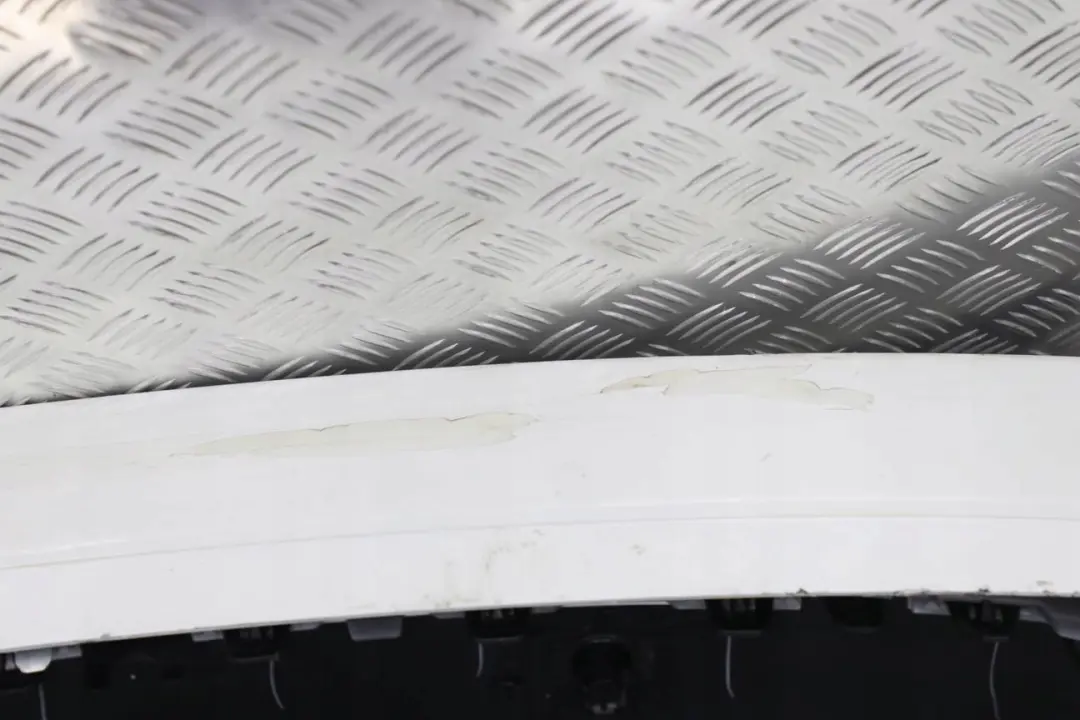 BMW X6 Series E71 Rear Bumper Trim Panel Alpinweiss Alpine White - 300 - SKU 2147603-AW - Part number 2147603