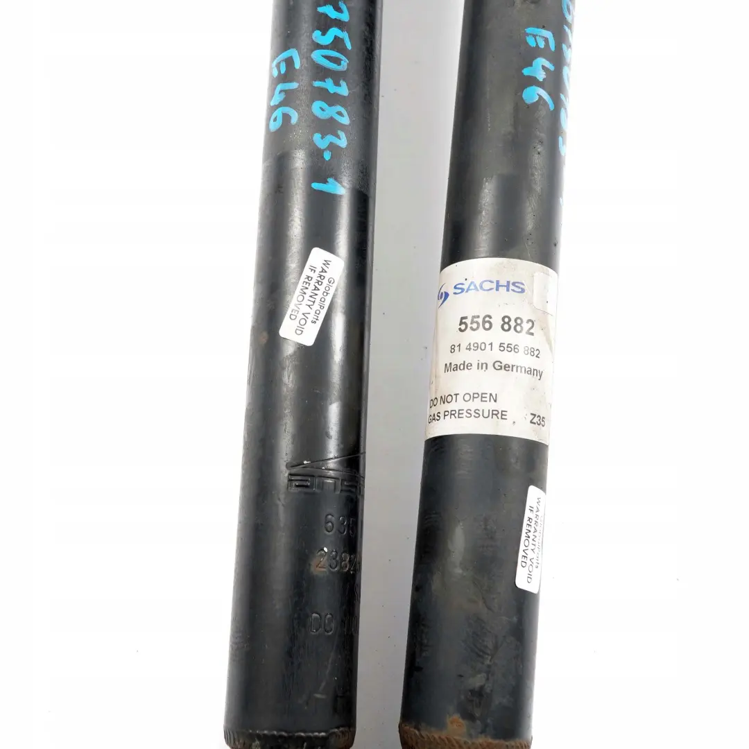 BMW 3 er E46 Kombi Touring Stoßdämpfer Anschler Sachs Hinten Set - SKU 6750783-1 - Teilenummer 6750783