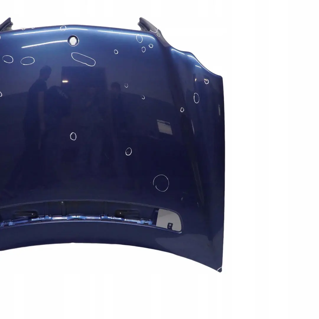 Mercedes W203 Maska Pokrywa Silnika Jaspis Blue Niebieski Metalik - 345 - SKU A2038800157-JAS - Numer Części A2038800157