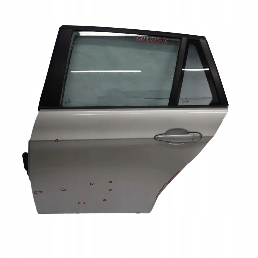 Puerta Trasera Izquierda Titansilber Titan Silver Metallic - 354 para BMW E91 Touring con número de pieza 7203675 BMW E91 Touring Puerta Trasera Izquierda Titansilber Titan Silver Metallic - 354 - SKU 7203675-TS - Número de pieza 7203675