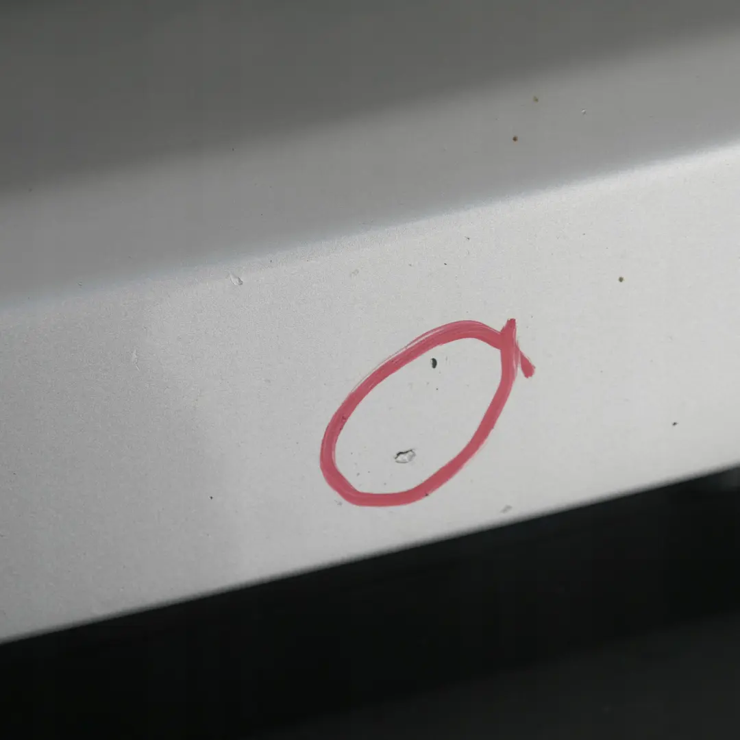 FRONT BUMPER PANEL PDC TITANSILBER TITAN SILVER SILBER- 354 to BMW X5 SERIES E53 with Part number 51110010150 BMW X5 SERIES E53 FRONT BUMPER PANEL PDC TITANSILBER TITAN SILVER SILBER- 354 - SKU 0010150-TS - Part number 51110010150