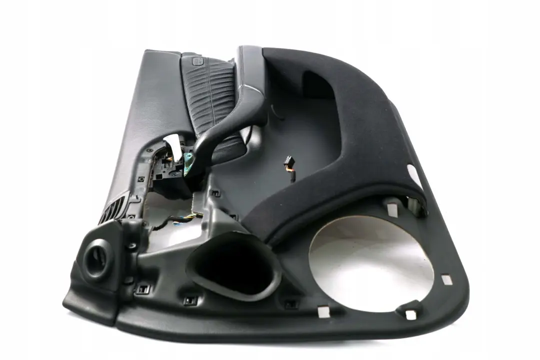Mercedes W220 Scheda Porta Anteriore Destra Rivestimento Pannello Pelle - SKU A2207204070 - Numero di parte A2207204070