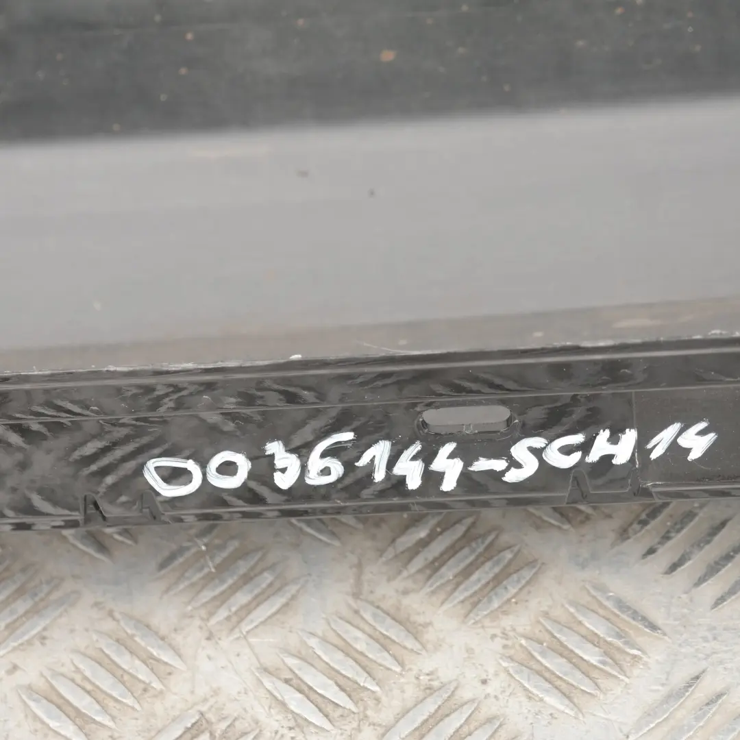  BMW4 E87 LCI Listello Portiera Apertura Gonna Destro Nero 2 - SKU 0036144-SCH14 - Numero di parte 36144