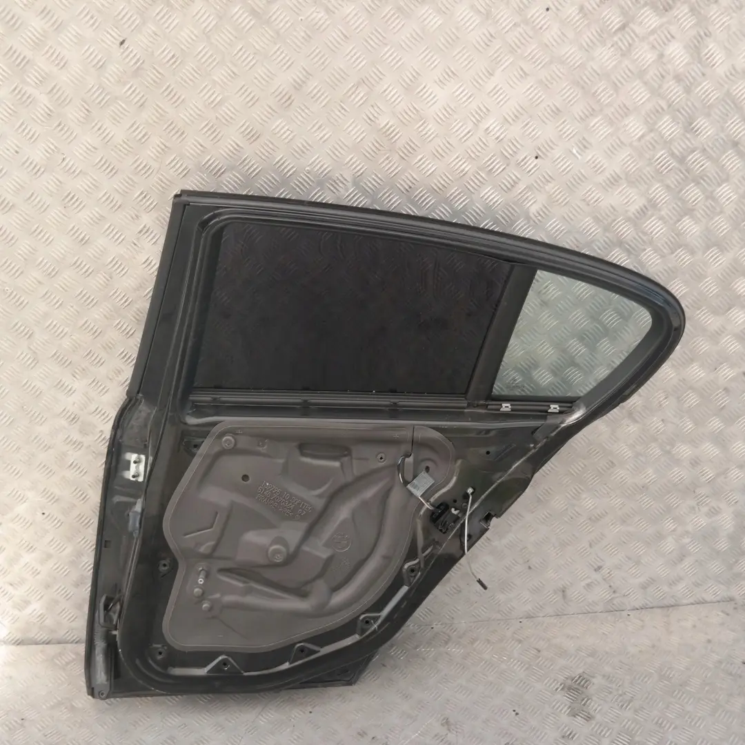 BMW 1 Series 20 E87 E87N Door Rear Right O/S Schwarz 2 Black II - 668 - SKU 7191018-SCH20 - Part number 7191018