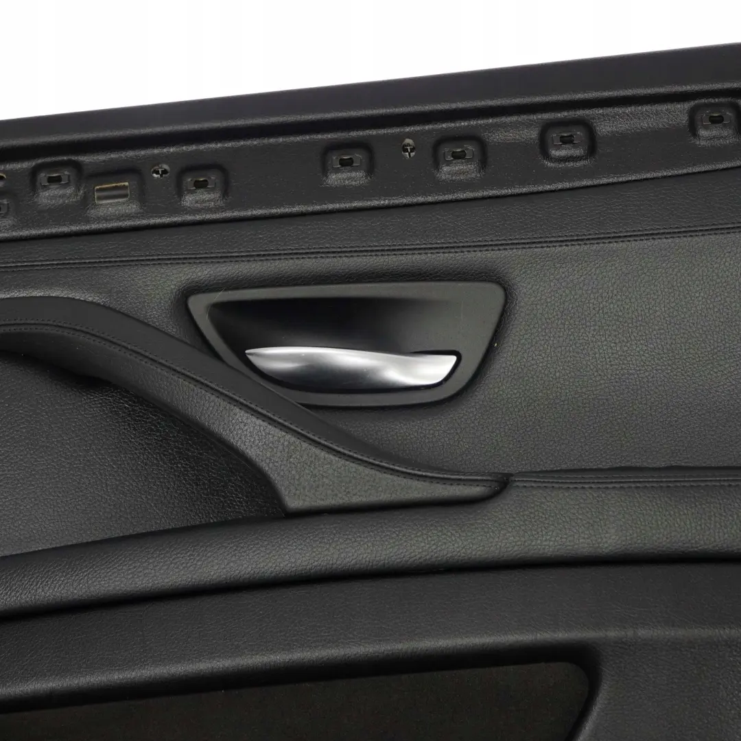 BMW 5 Reihe F10 F11 Türverkleidung Türpappe Hinten Rechts Leder Schwarz - SKU 7273280 - Teilenummer 7273280