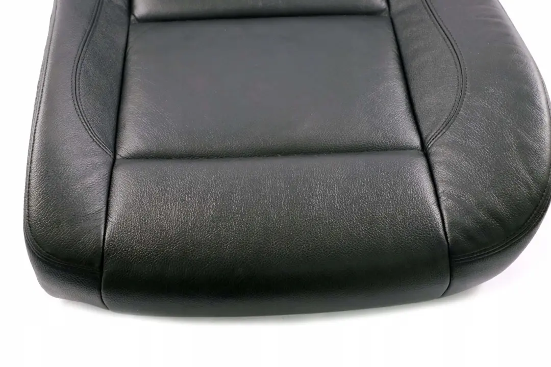 BMW X6 Series E71 Black Leather Rear Left Seat N/S Bench Cover Panel - SKU 9141231 - Part number 9141231