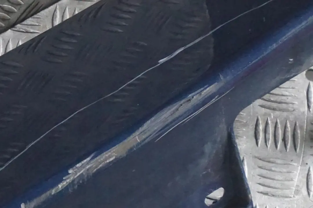 BMW 5 E60 E61 LCI 2 Door Sill Cover Side Skirt Left N/S Tiefseeblau Blue - A76 - SKU 0422464-DSB2 - Part number 0422464