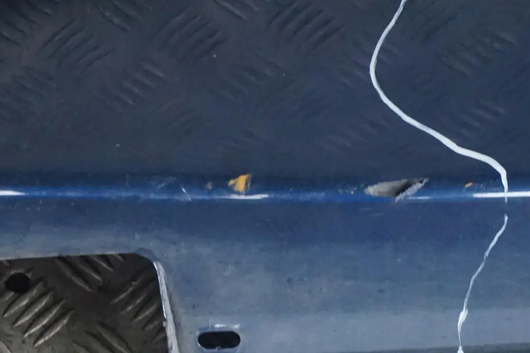 BMW 5 Series E60 E61 Door Sill Side Cover Skirt Right O/S Mysticblau Blue A07 - SKU 0150278-MYS - Part number 150278