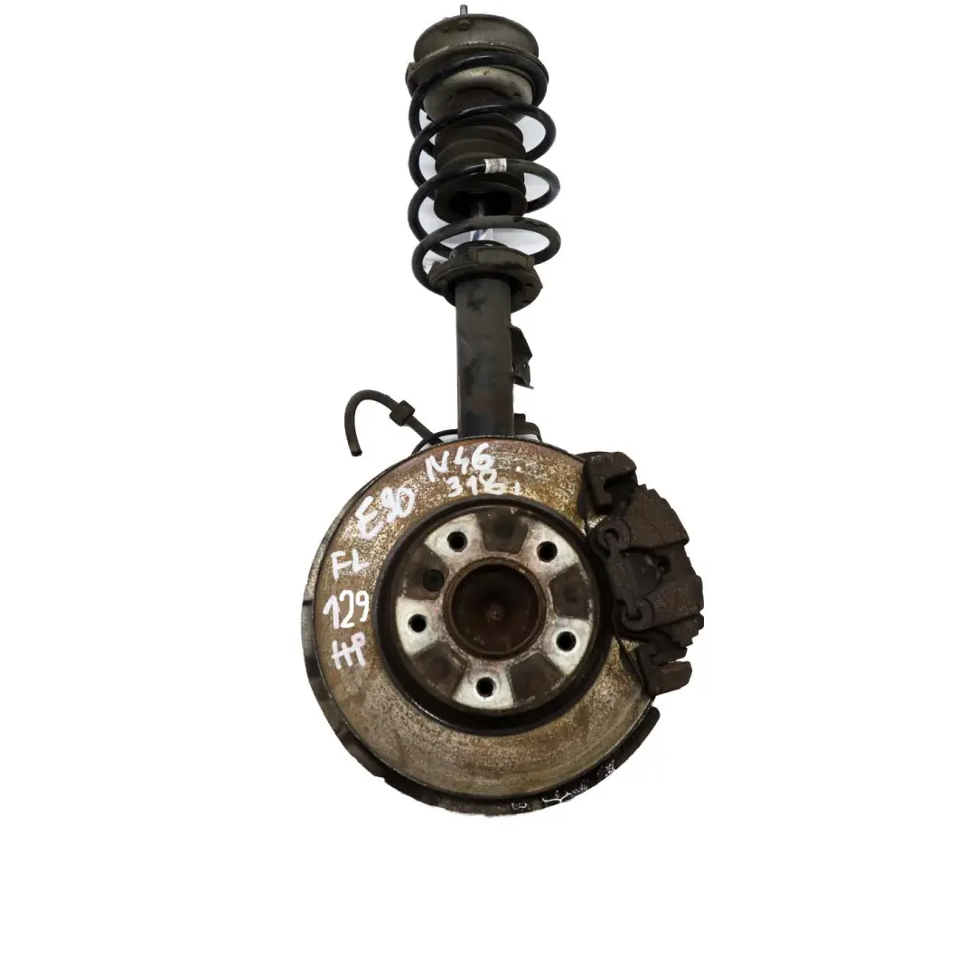 BMW E90 318i N46 FRONTAL IZQUIERDO SPRING STRUT PIERNA SUSPENSIoN De FRENO HUB S - SKU 6771723-6 - Número de pieza 6771723