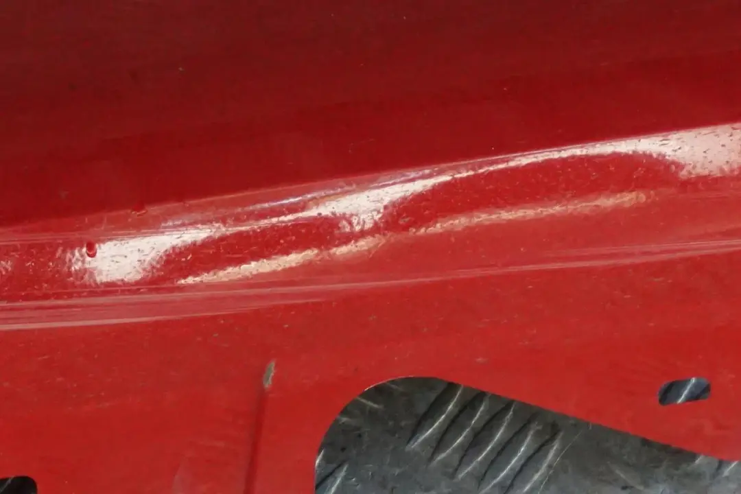 BMW 3 E92 E93 Sill Strip Side Skirt Left N/S Karmesinrot Crimson Red - A61 - SKU 0034059-KAR - Part number 0034059