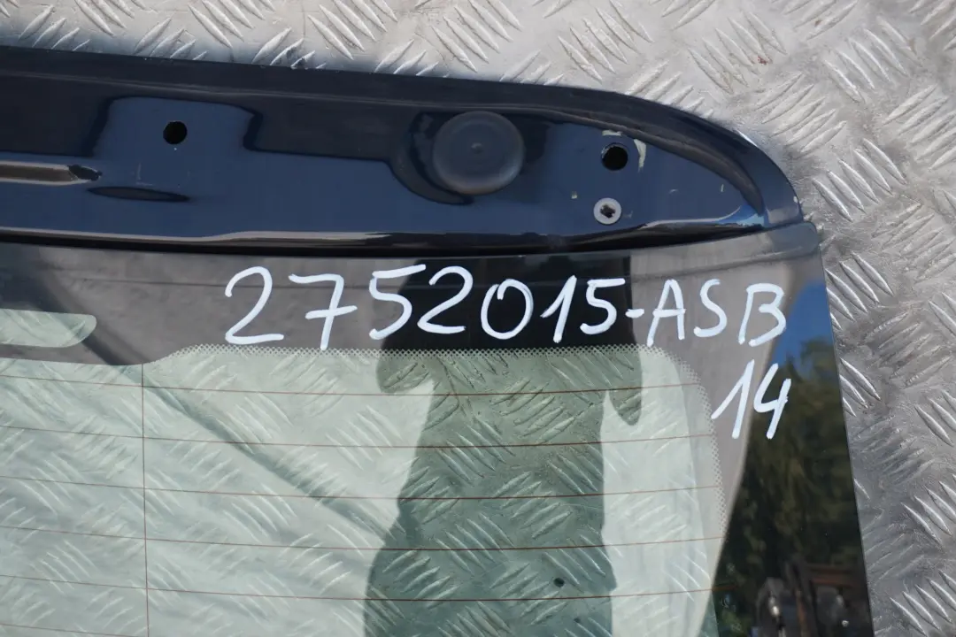 BMW MINI Cooper 14 R56 R56N LCi Trunk lid Tailgate Boot Lid Astro Black Metallic - SKU 2752015-ASB14 - Part number 2752015