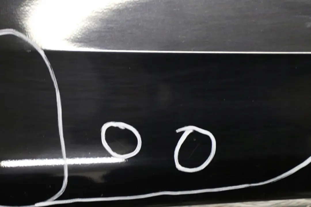 BMW E92 E93 Listello Portiera Apertura Gonna Destro Nero 2 - 668 - SKU 0034058-SCH1 - Numero di parte 0034058