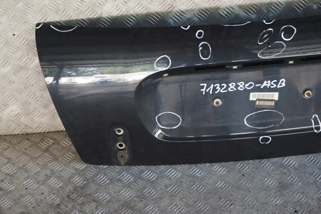 £Mini Cabrio R52 Trunk Lid Tailgate Boot Lid Astro Black Metallic - A25 to with Part number 7132880 £Mini Cabrio R52 Trunk Lid Tailgate Boot Lid Astro Black Metallic - A25 - SKU 7132880-ASB - Part number 7132880