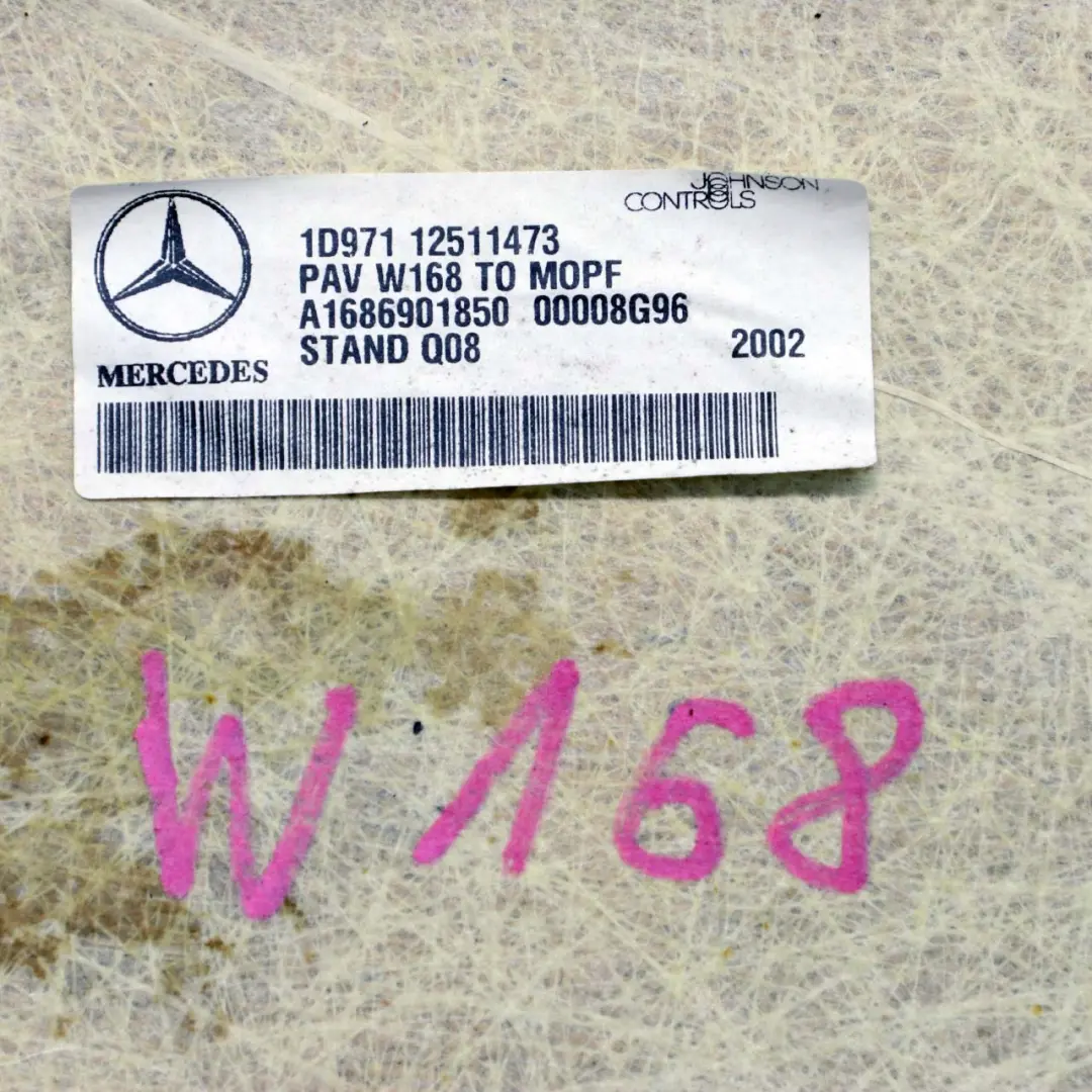 Mercedes-Benz A-Class W168 Headlining Sliding / Lifting Roof POLSKA to with Part number A1686901850 Mercedes-Benz A-Class W168 Headlining Sliding / Lifting Roof POLSKA - SKU A1686901850 - Part number A1686901850